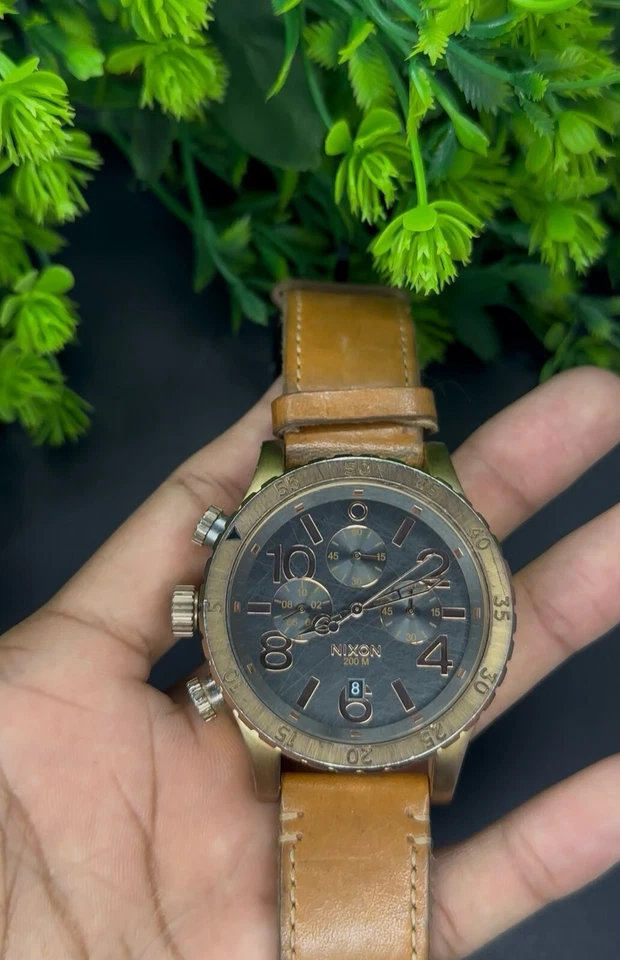 Nixon keep it fresh the 48-20 chrono 200M stainless steel japan movement 14 A-S - Image 3 of 4