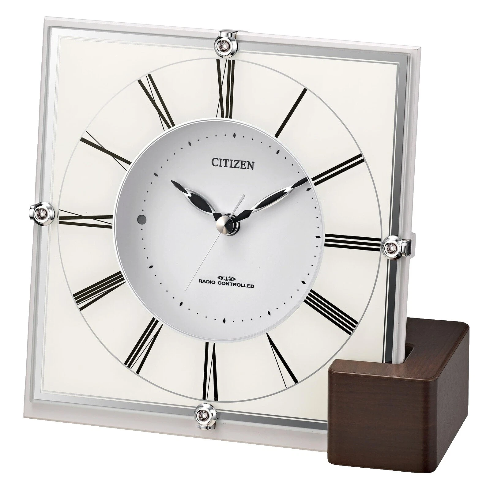 White Plastic Alarm Clock Radios Radios