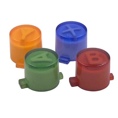 4pcs DIY Color ABXY Function Keys Buttons Set Accessories for PS3 Controller