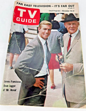 TV GUIDE NOV 16-22 1963 MR. NOVAK unworked crossword puzzle intact ad insert