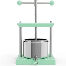 Cheese Tincture Herb Fruit Wine Manual Press - 0.8 Gal Press Machine for Juice