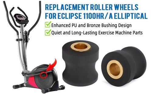 Roller Wheels For Eclipse 1100HR/A Elliptical Exercise Machine 1100hr Parts US - Picture 16 of 20