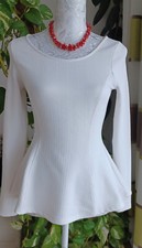 blütenweißes Langarm Shirt