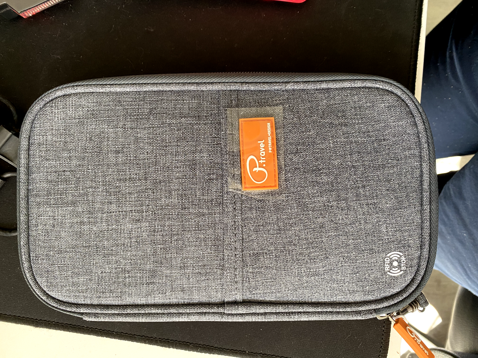 RFID-Blocking Family Passport Holder with Credit Card Slots – Travel Organizer-image