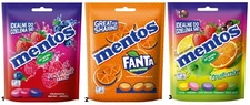 MENTOS Fruit MIX and FANTA  Chewy candies 160g