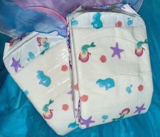 2-Pack Sample Seaside Princess Adult Diapers ABDL
