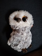Ty Beanie Boos Owlette Owl 6" Plush Stuffed Animal 2017 Ty Silk Toy with Tags