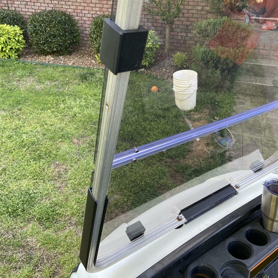 For Yamaha G14 G16 G19 Gas Electric 9503 Golf Cart Fold Down Tinted