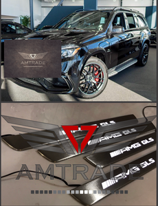 Details About Mercedes Benz Gls Gl Class X166 Amg Illuminated Door Sills Gls 500 Gl63 Gl 500