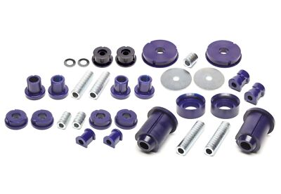 TA Technix PU-Buchsen Set 37-tlg. VA+HA für BMW 3er Serie E30