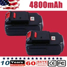 2Pack 4800mAh Replacement Battery PC18B 18V Cordless Tools for Porter Cable NEW