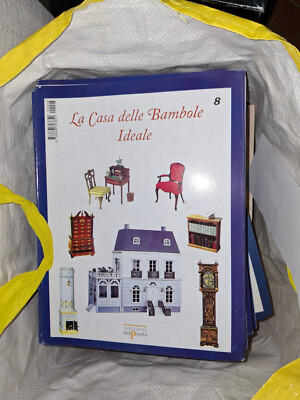 Lot 124 Hefte (komplett) Puppenhaus Ideal Del Prado (2005)