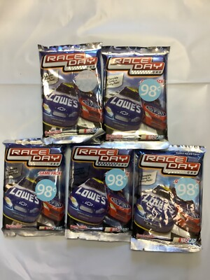 #ad 5*NASCAR Race Day CRG a complete game in every pack $14.49