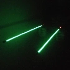 Electric LED Light Up Dowsing Rods Divination Wicca Reiki Psychic Magik Divining