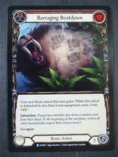 Barraging Beatdown R WTR017 - Red - F&B Card #6UE