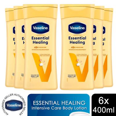 Vaseline Intensive Care Bodylotion, Essential Healing, 6er Pack, 400ml 