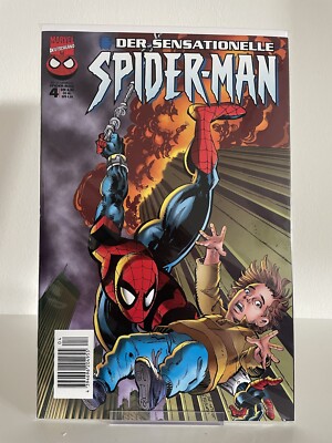 Der Sensationelle Spider-Man #4 Comic Heft Top Zustand bagged and Boarded