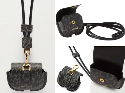 Tom Ford Apple AirPods Case Hülle Kopfhörer Lanyard Tasche Bag