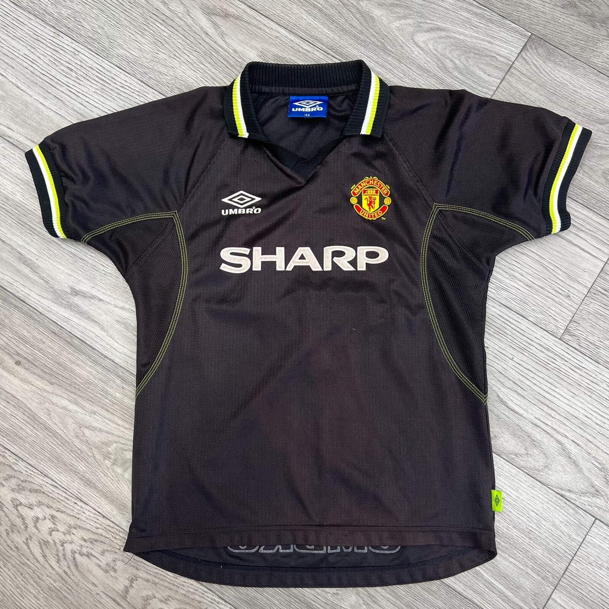 Manchester United 1998/1999 Third Football Shirt Soccer Manchester United 1998/1999 Third Football Shirt Soccer