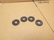 4 - Vintage Herman Miller Eames Upholstered Shell Chair To Base Nylon Washers