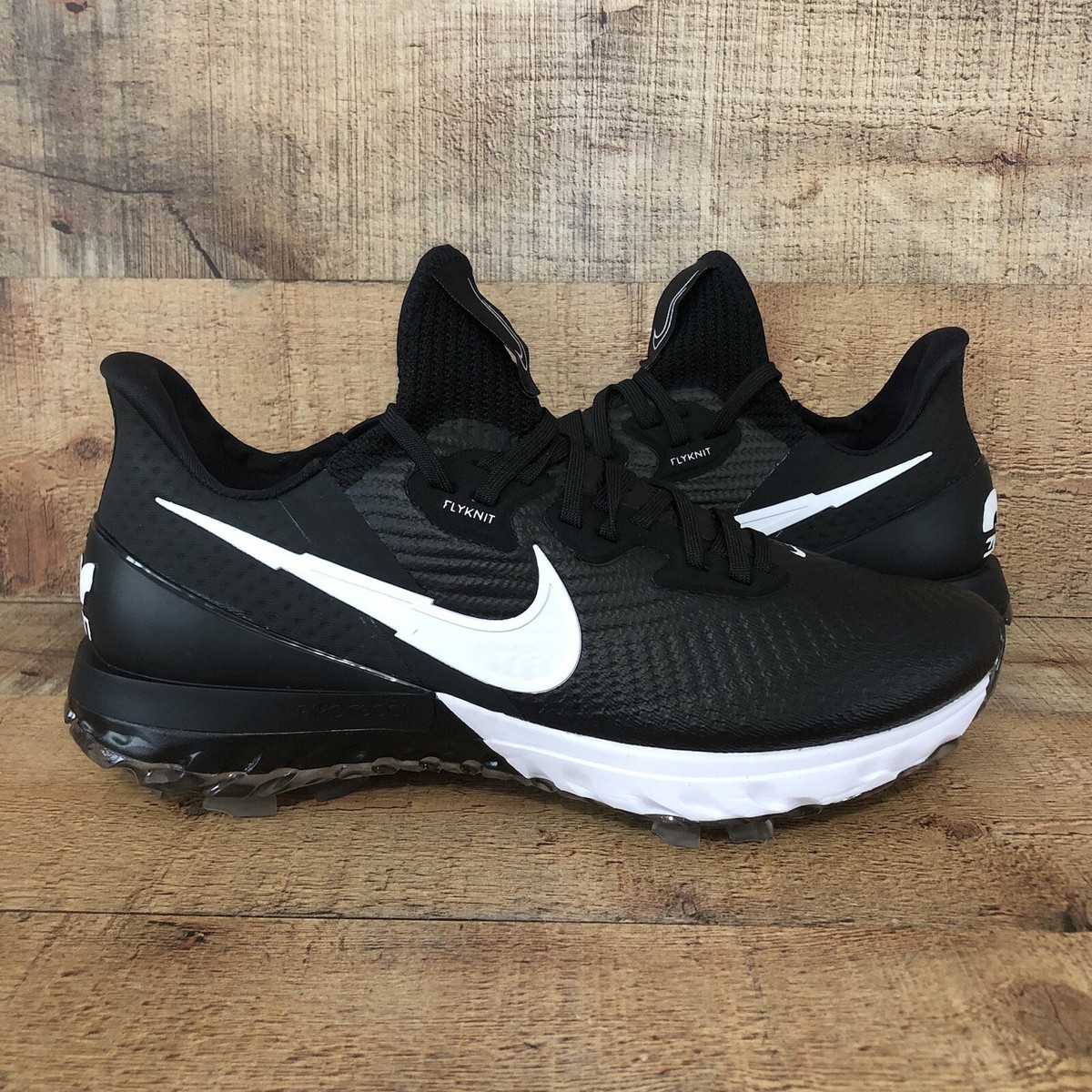 Nike Golf Shoes Mens Size 8.5 Black White Air Zoom Infinity  display picture 2