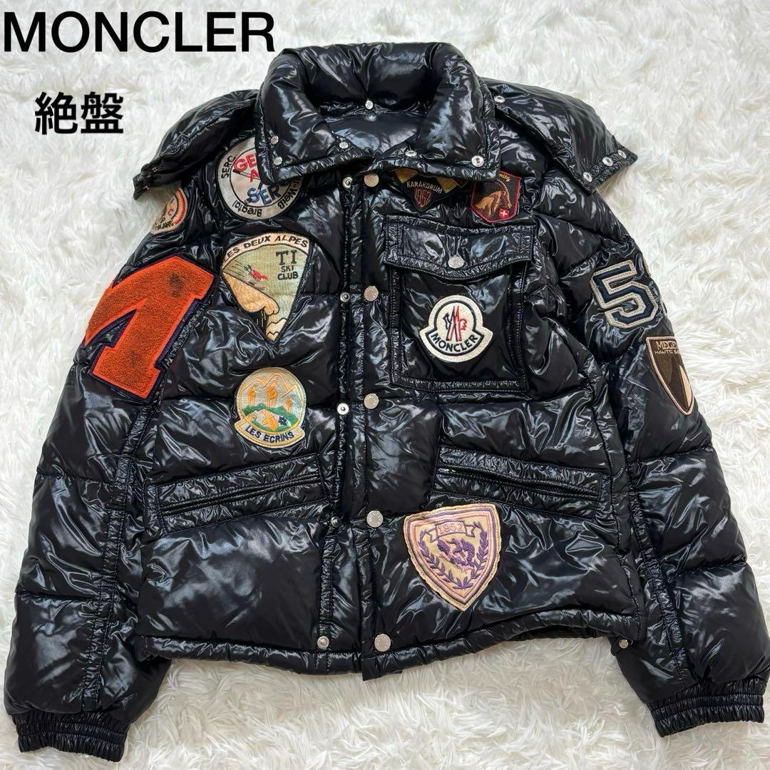 Rare MONCLER K2 Special Down Jacket Nylon Black Size 00 Rare MONCLER K2 Special Down Jacket Nylon Black Size 00