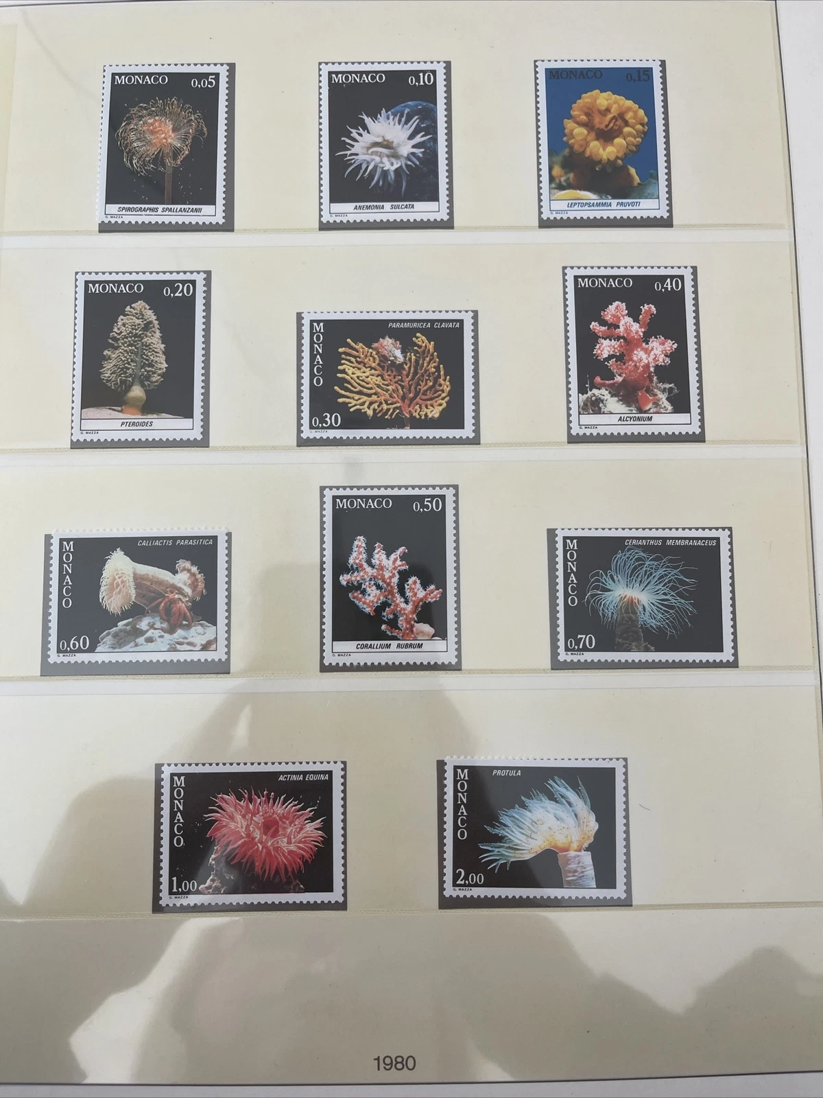 Timbres Monaco Neuf Lindner No.186 1980 Page 94