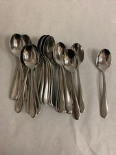 Set of 28 Small spoons, vintage 28 pieces 18-8 Stainless Japan Spoons 6 3/8"