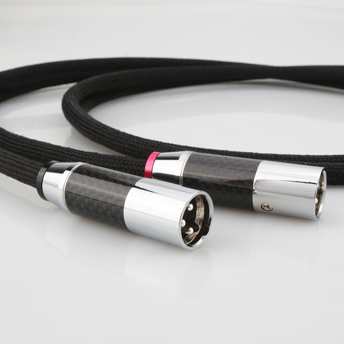 5N OCC Silver Plated Wire XLR Plug HIFI Audio Balance Interconnect XLR Cable - Picture 5 of 6