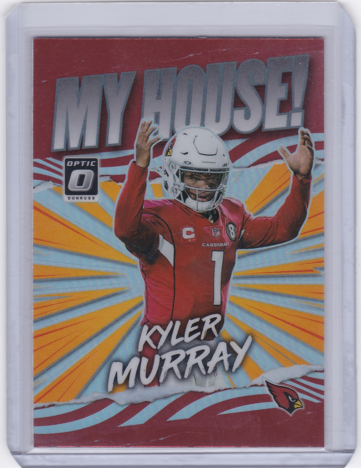 2021 Panini Donruss Optic - My House! #MH-19 Kyler Murray Arizona Cardinals