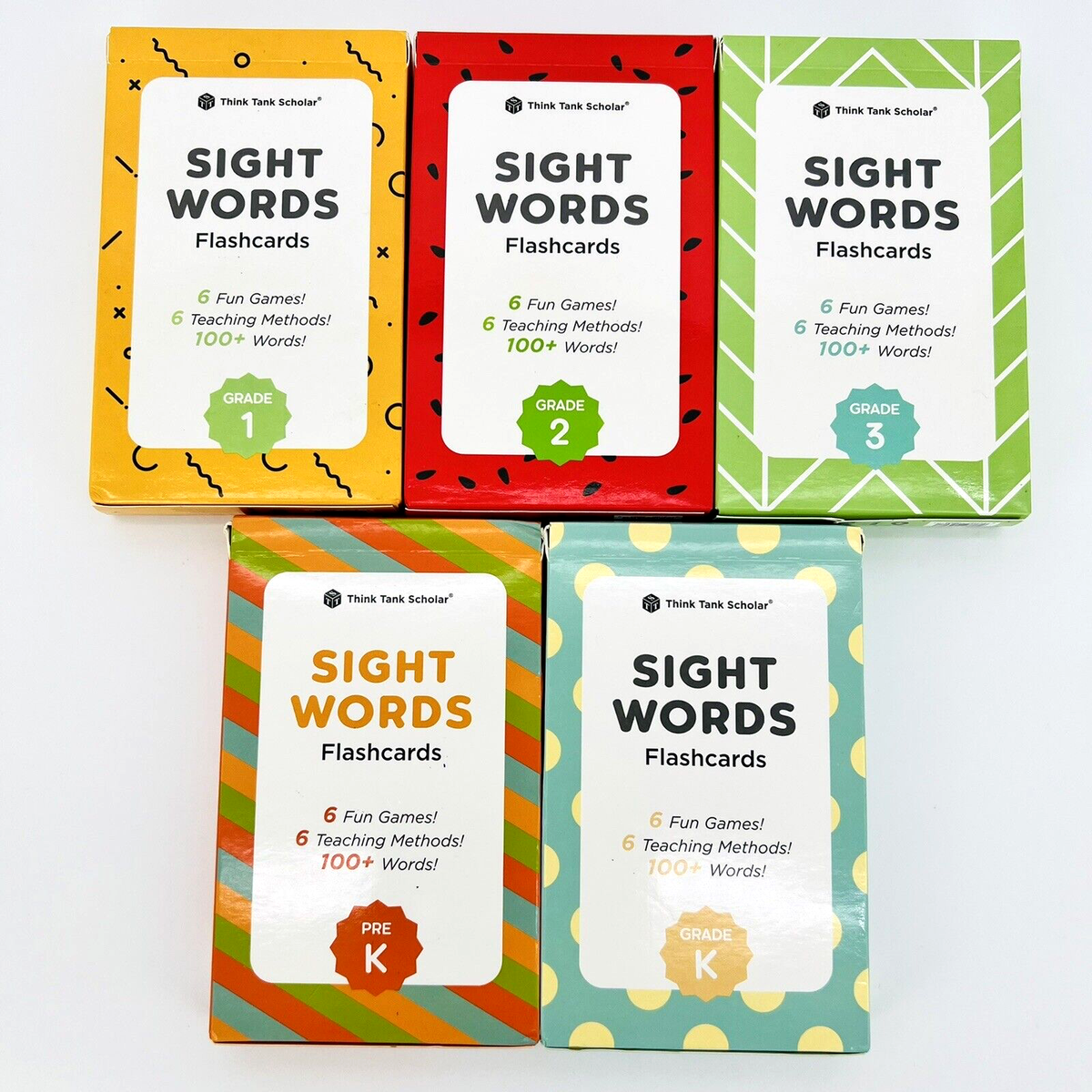 Think Tank Scholar Sight Words Flash Cards 5 Packs Preowned Pre-K K 1st 2nd 3rd | eBay Think Tank Scholar Sight Words Flash Cards 5 Packs Preowned Pre-K K 1st 2nd 3rd | eBay