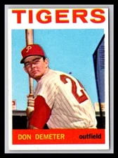 1964 Topps #58 Don Demeter NM or Better