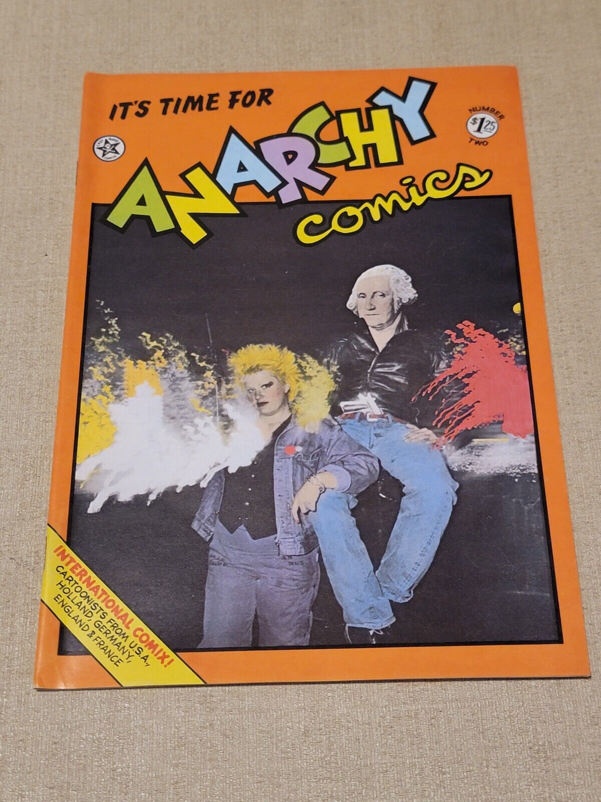 Anarchy Comics #2 1979 Last Gasp Eco-Funnies Jay Kinney Underground Comix 