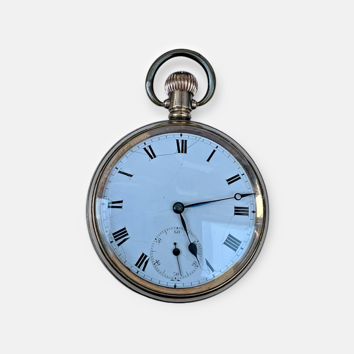 Omega Pocket Watch Gold Plated Star Dennison Watch Case Working