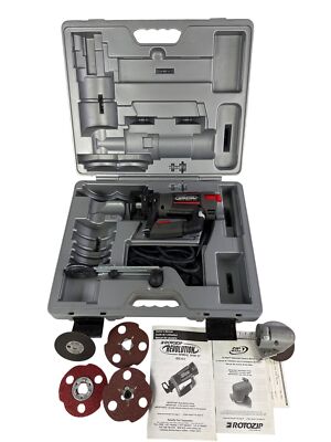 Rotozip Revolution Spiral Saw Kit with Zip Mate and extra