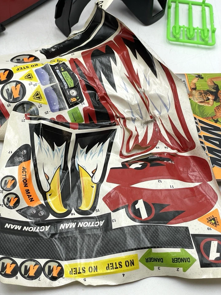 HASBRO 2000 ACTION MAN MISSION GRAND PRIX F1 VEHICLE EUROPEAN VERSION NEW # I - Immagine 3 di 4