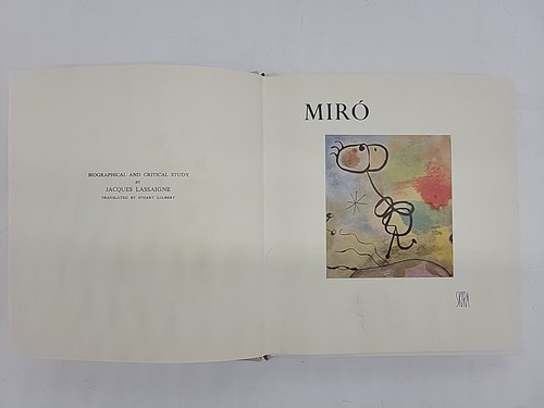 Miro: Biographical and Critical Study - Lassaigne & Skira 1963 Rare - Picture 2 of 8