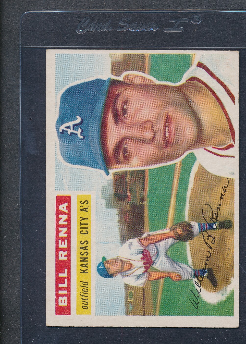 1956 Topps WB #082 Bill Renna Athletics VG/EX *4109 | eBay
