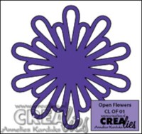 Crealies Open Flower No. 01 Stanzschablone