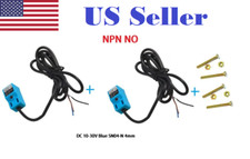 2 PCs NPN Inductive Proximity Sensor Detection Switch NO DC 10-30V SN04-N 4mm