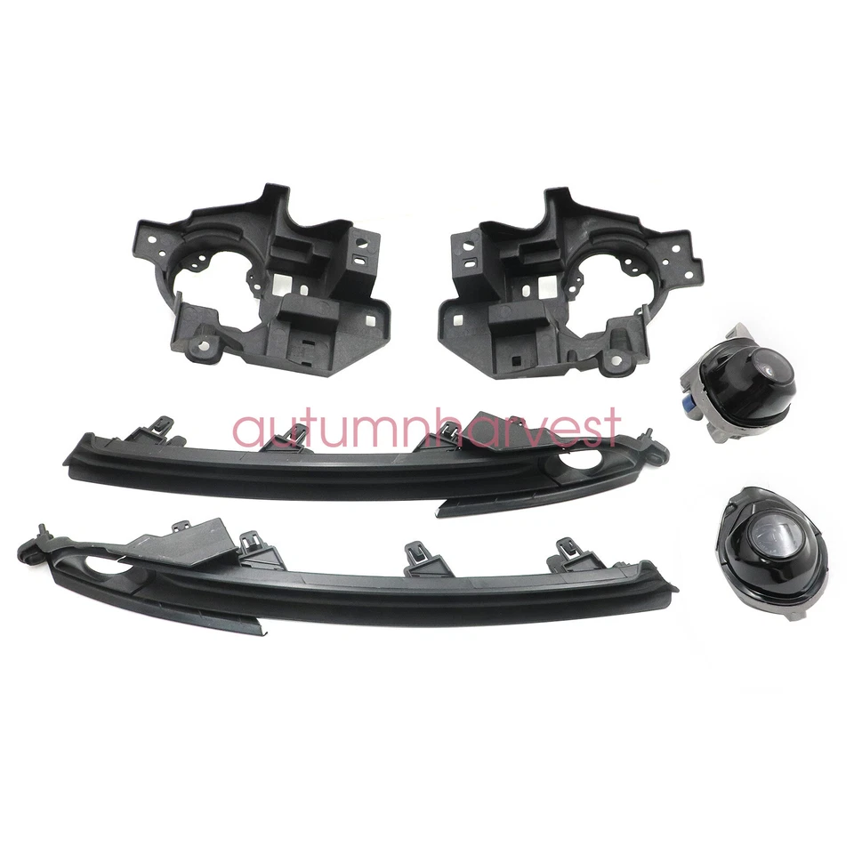 Fit Mazda CX-5 2017 2018 2019 2020 2021 LED Clear Fog Lights Kit Left+Right Pair - Image 2 of 4