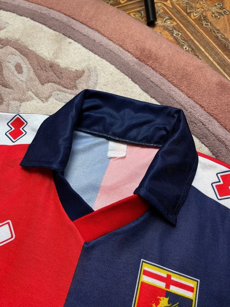Genoa #6 1989 1990 Home Match Issue Football Jersey Shirt sz
