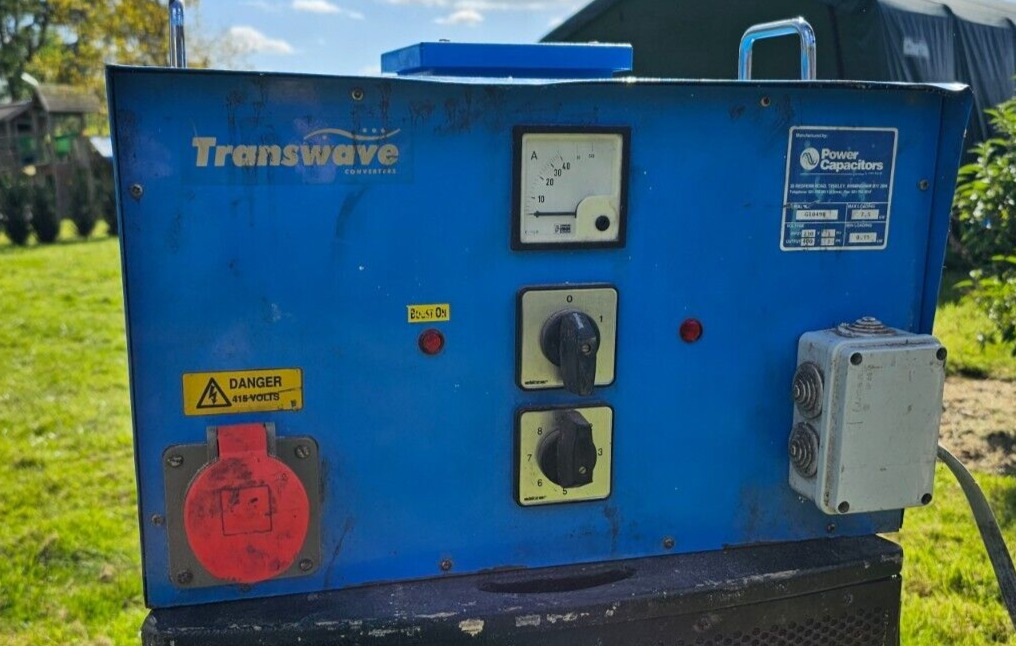 Transwave 7.5kw Single Phase to 3 Phase Converter eBay