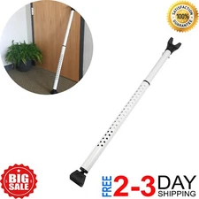 Metal Door Brace Big Jammer Security Home Bar Lock Apartment Hotel House Safety