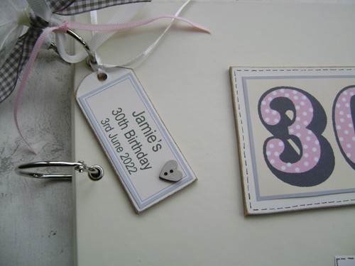 A4 size. Personalised 30th Birthday Scrapbook/memory/Photo Album Or Guest Book - Picture 6 of 12