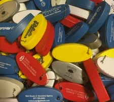 Lot of 8 Sure-Float Floating Key Chain Assorted Colors in each Lot BRAND NEW