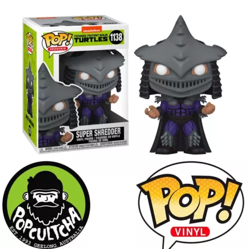 TMNT II: The Secret of the Ooze - Super Shredder Pop! Vinyl Figure "New"
