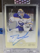 2023-24 Upper Deck Clear Cut Devon Levi Authentics Auto