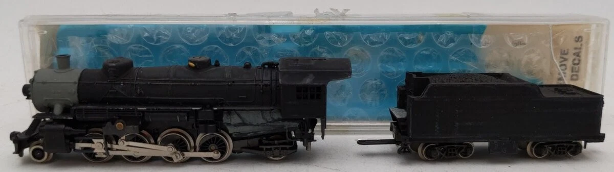 Atlas N Steam Locomotive Model Railroad Locomotives with Vintage