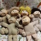 Cabbage Patch Doll Lot Of 6 TLC Condition  Needs Someone To Fix Them Up And ❤️